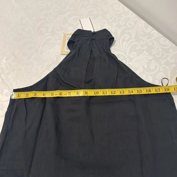 Ramy Brook NY Heather Halter Neck Linen Blend Top. Size Small - Picture 13 of 14